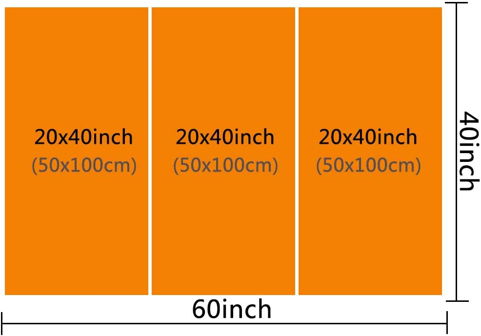 Red Speedy Car Poster Wall Art Sports Car Canvas Prints Red Car and Clouds Cars Picture Print on Canvas 3 Panel Speed Blur Cars Decorations for Boys Room Home Decoration - 40 x 20inch x 3 panels