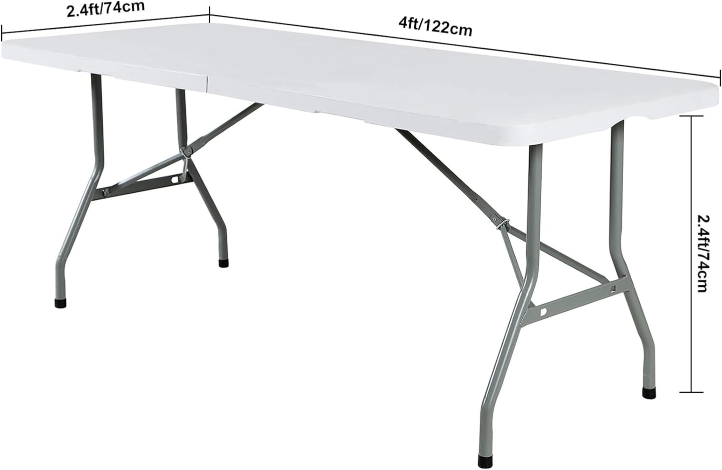 4Pack Spandex Waterproof Table Covers 4ft，Spandex 4ft Waterproof Table Cover for Party,Wedding, Banquet, and Events(Emerald)