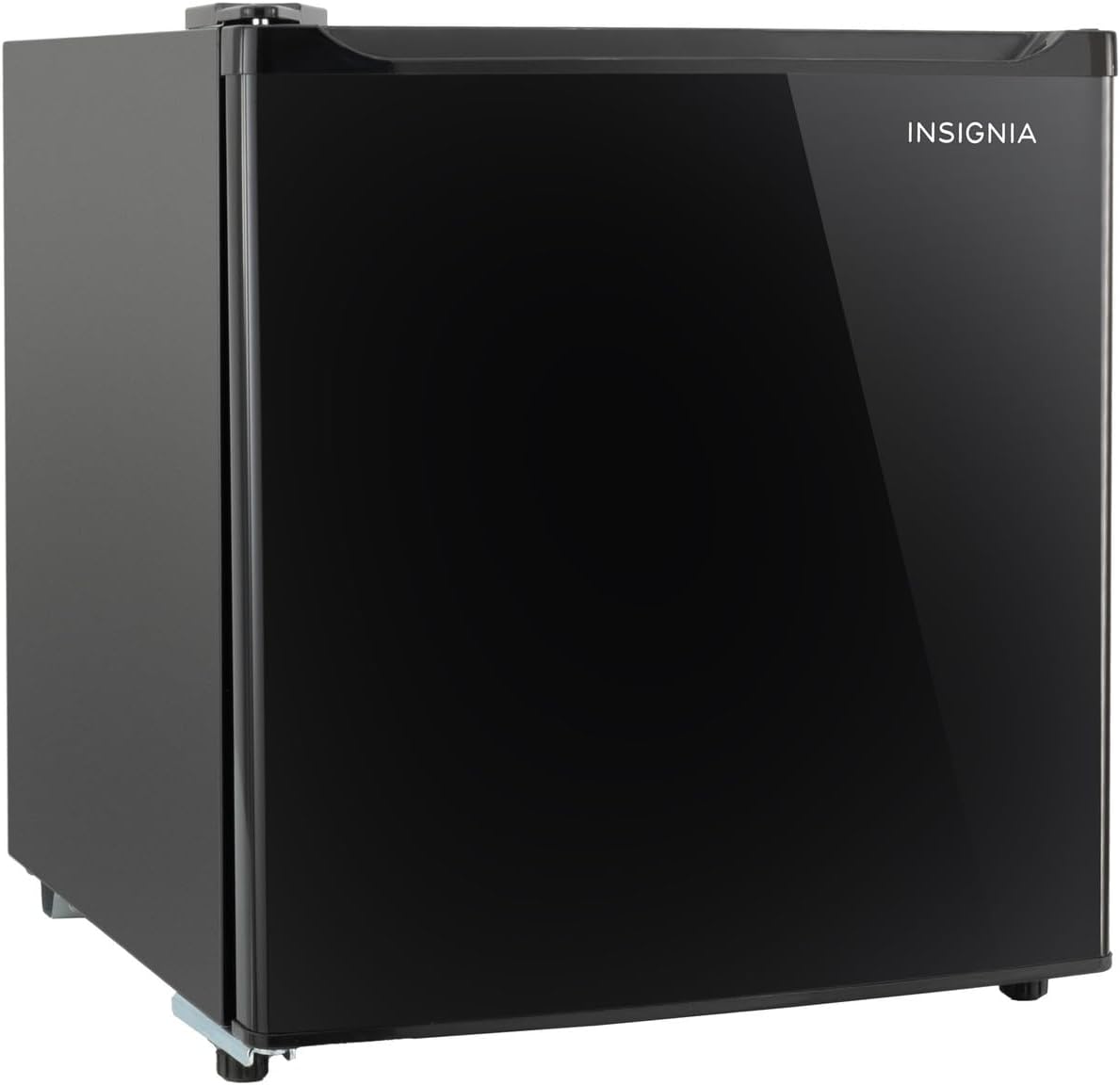 RecPro 1.7 Cu Ft 12V RV Refrigerator | Compact Fridge with Reversible Door, 2L Bottle Door Storage, 7 Temp Settings | Eco-Friendly R600A, Leveling Feet, Wire Shelf | 19.5”H x 17.5”W x 19.8”D