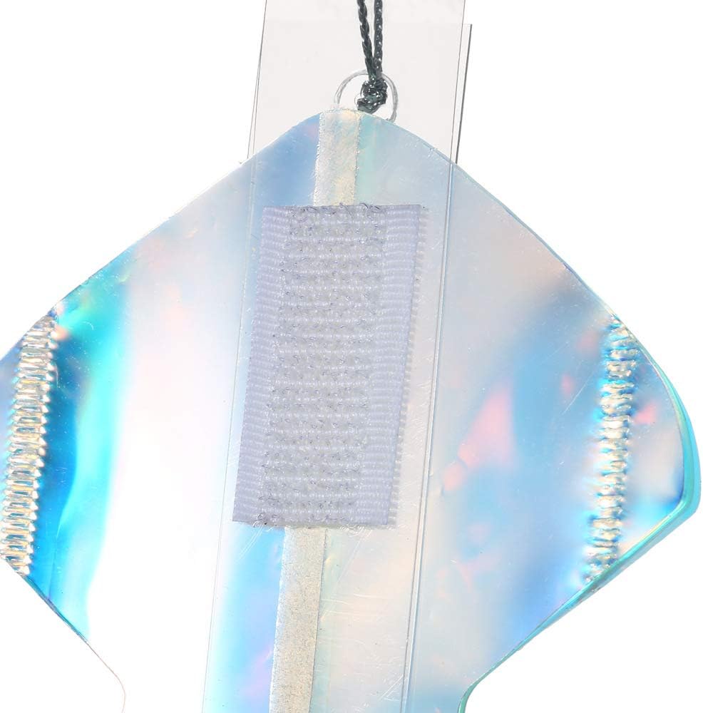 Iridescent Hanging Decorations Round Foil Decorative Folding Fans Rainbow Shine Party Ornaments for Bridal Shower Wedding Birthday Frozen Theme Party Decorations