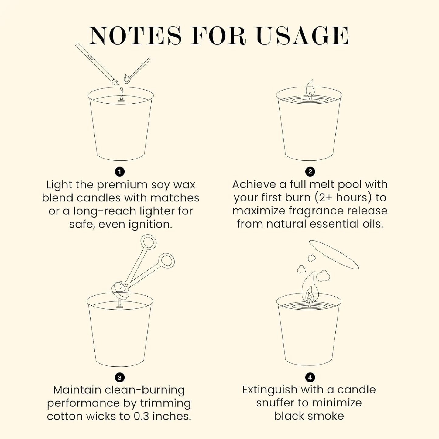 M&SENSE Natural Soy Candle| Forest Lodge | 5.3 oz | Minimalist Scented Candle for Relaxation, Gifting, Home Décor | for Bedroom, Office, Party Small