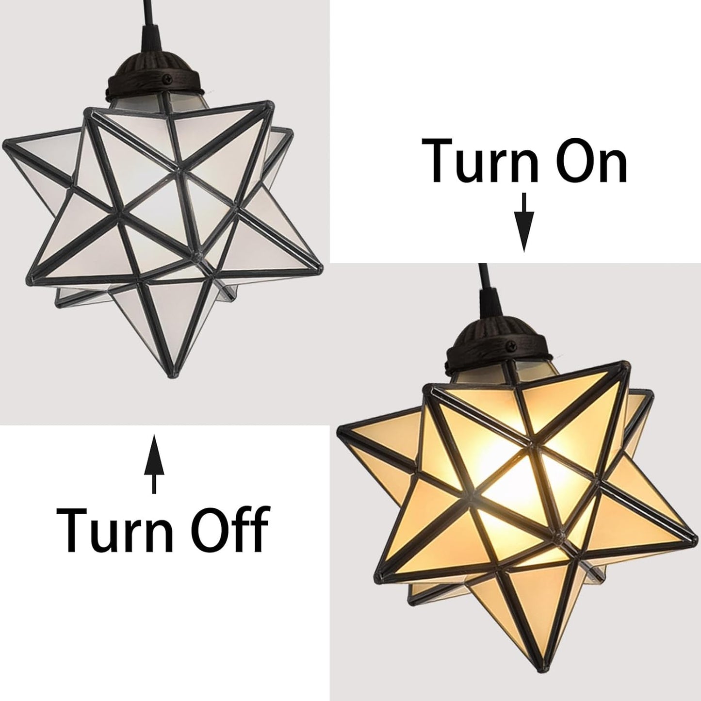 Frosted White Glass Dining Room Chandelier Farmhouse Pendant Lights for Kitchen Island Light Fixture Modern Chandeliers with Warm Light Bulbs Black