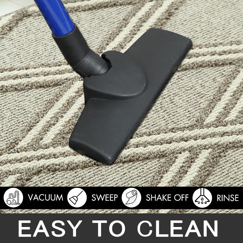 Door Mat Indoor Entrance, Large Welcome Mat Outdoor, Non Slip Front Door Mat Entryway（20x32）