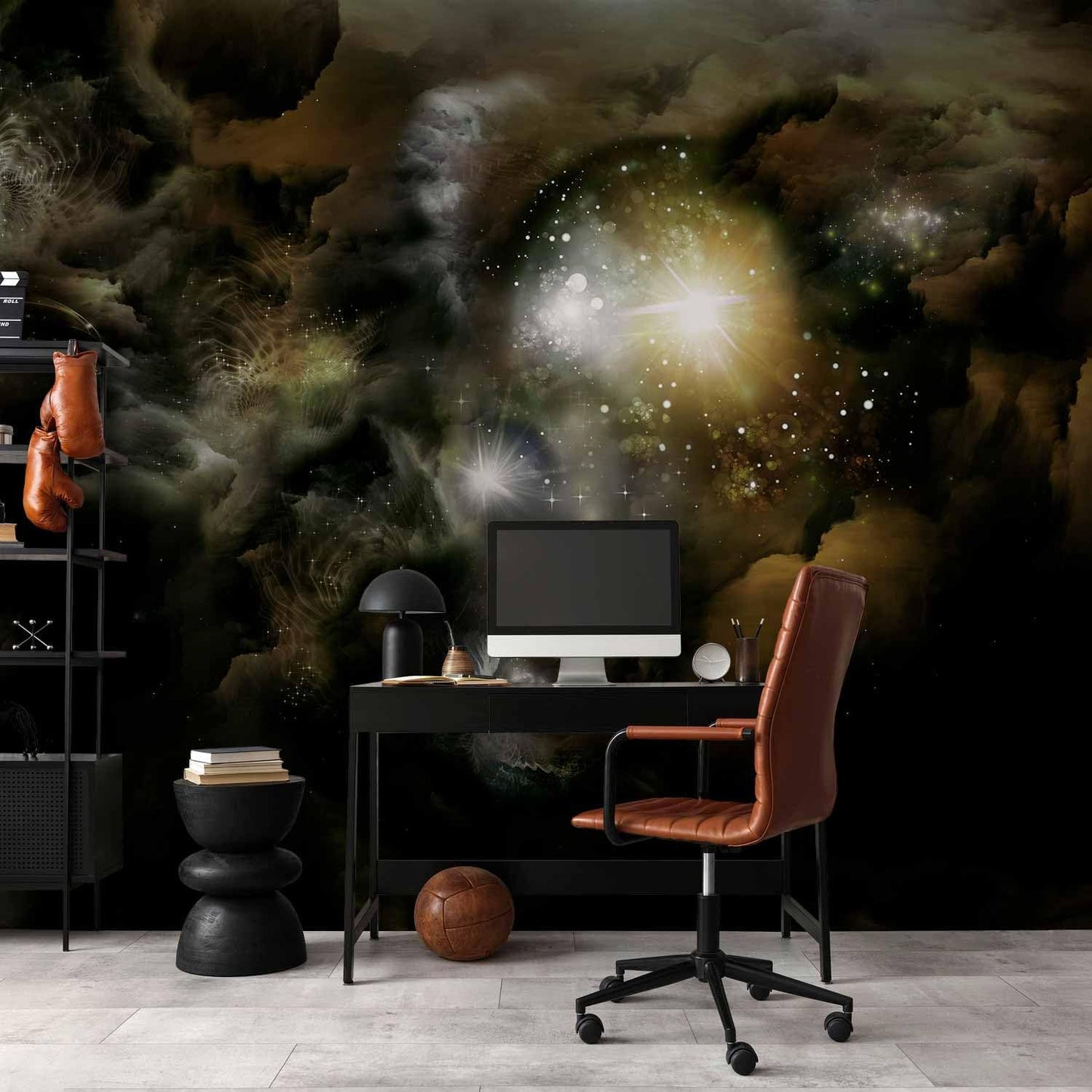 artgeist Wall Mural Cosmos Galaxy 79x55 in - XXL Non-Woven Wallpaper Fleece Wall Decor Photo Print Picture Image Design Home n-A-0027-a-b