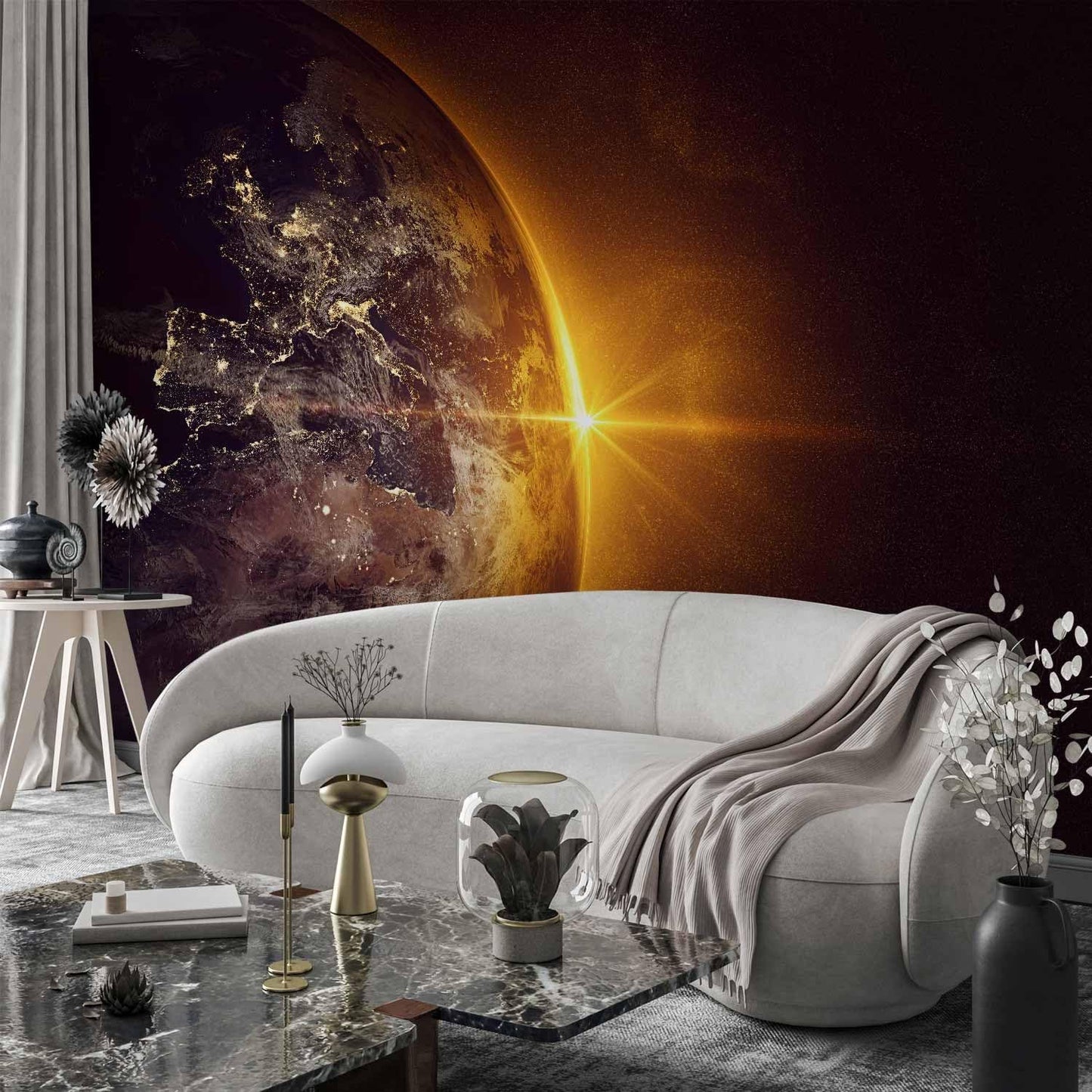 artgeist Wall Mural Cosmos Galaxy 177x124 in - XXL Non-Woven Wallpaper Fleece Wall Decor Photo Print Picture Image Design Home n-B-0003-a-a