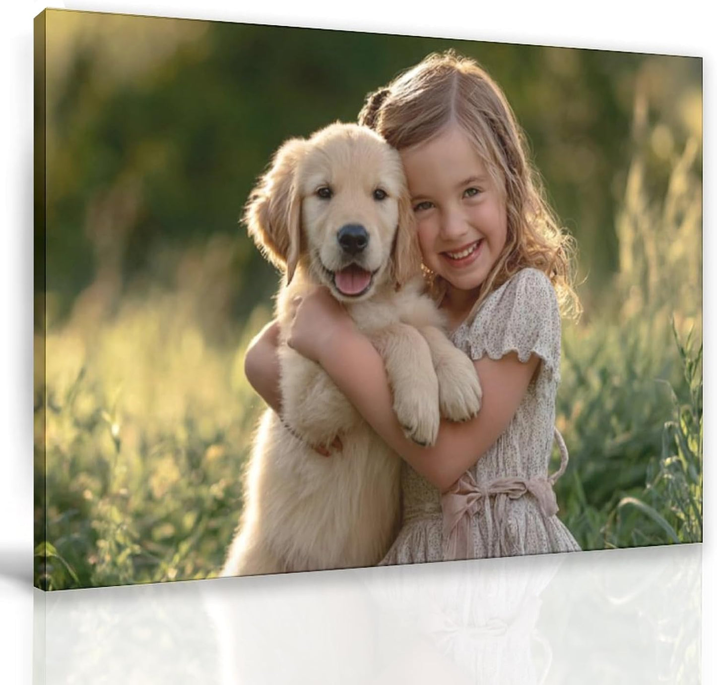 Personalized Canvas Pictures Custom Poster Print Canvas Wall Art Personalized Pictures for Living Room Custom Photo Print 12x18in