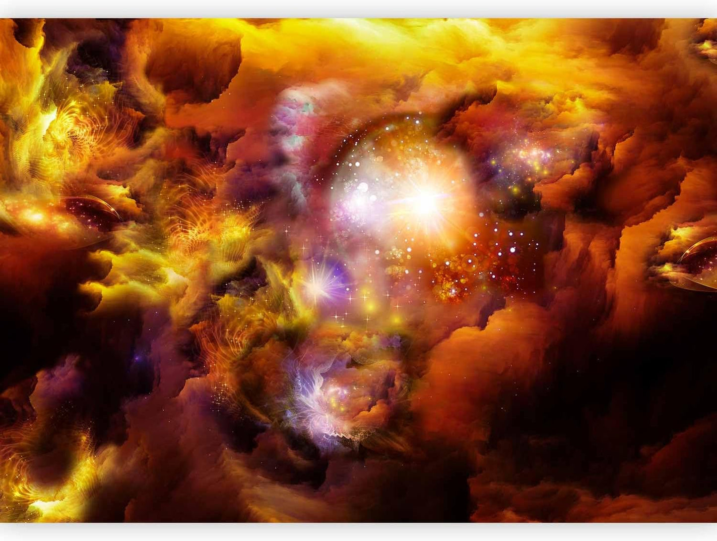 artgeist Premium Wall Mural Cosmos Galaxy 98x69 in - XXL Non-Woven Wallpaper Fleece Wall Decor Photo Print Picture Image Design Home n-A-0027-a-d