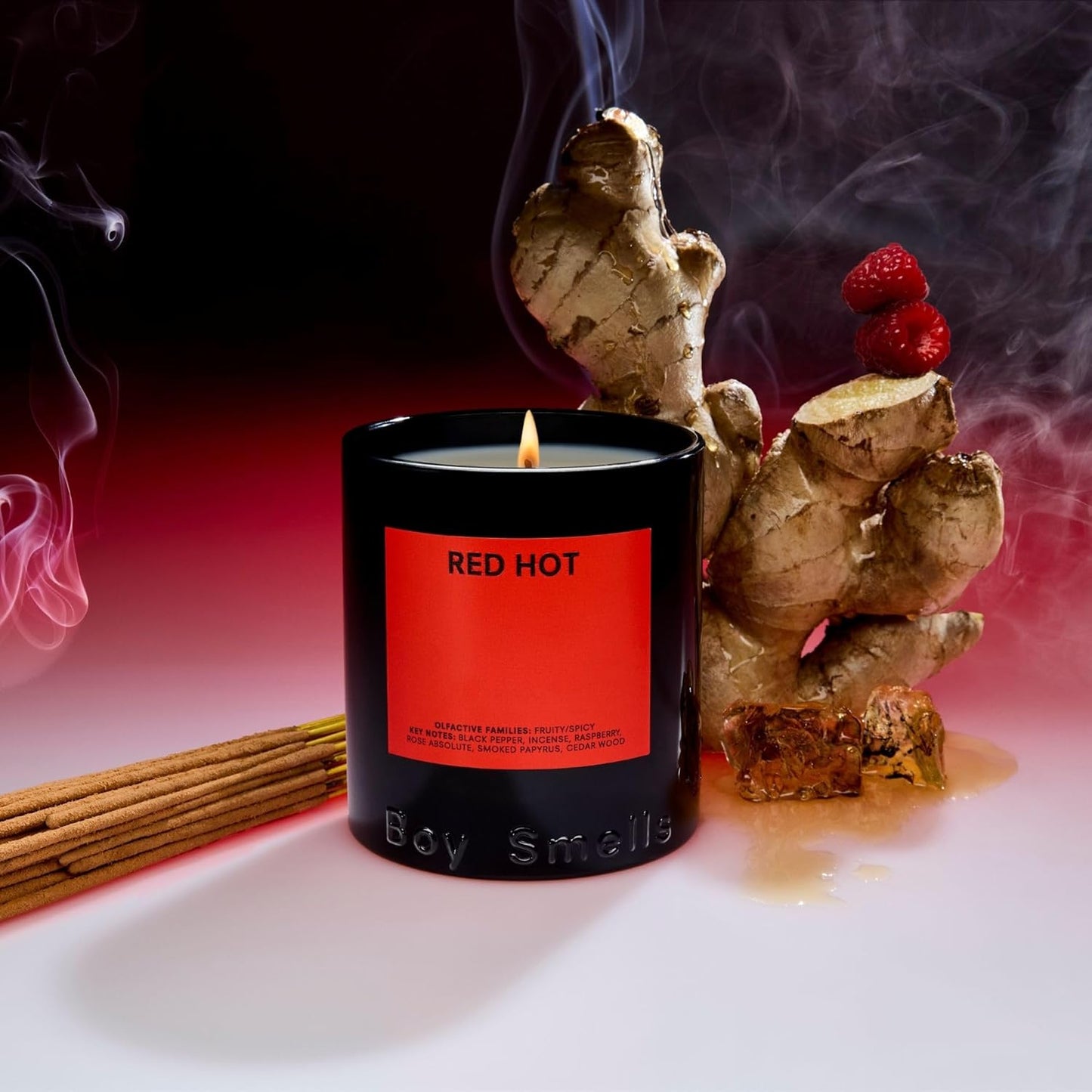 Boy Smells - Ash Scented Candles for Men and Women - 8.5 oz - Soy, Coconut Wax Candle Blend - Aromatic Candles for Home with Black Charcoal, Rare Woods and Clove - 50-Hour Burn - Cotton Wick