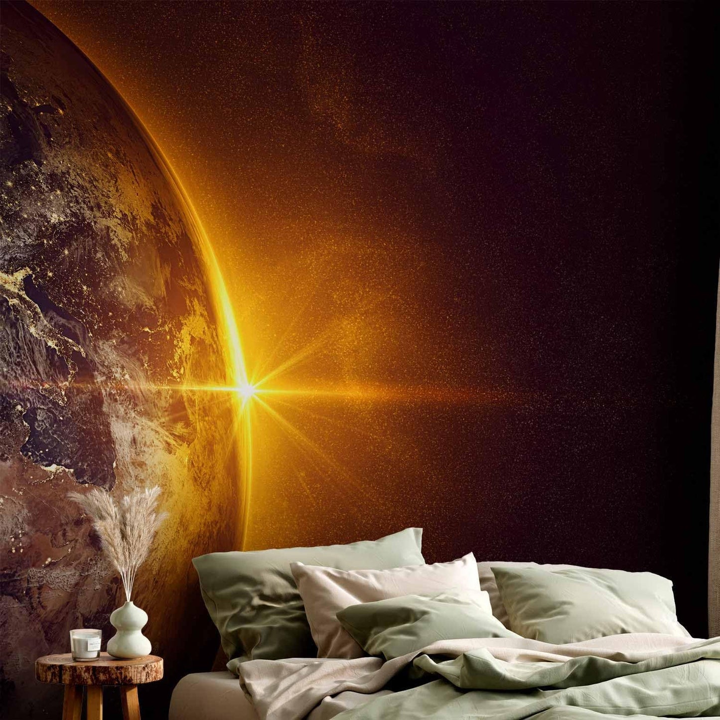 artgeist Premium Wall Mural Cosmos Galaxy 118x83 in - XXL Non-Woven Wallpaper Fleece Wall Decor Photo Print Picture Image Design Home n-B-0003-a-a