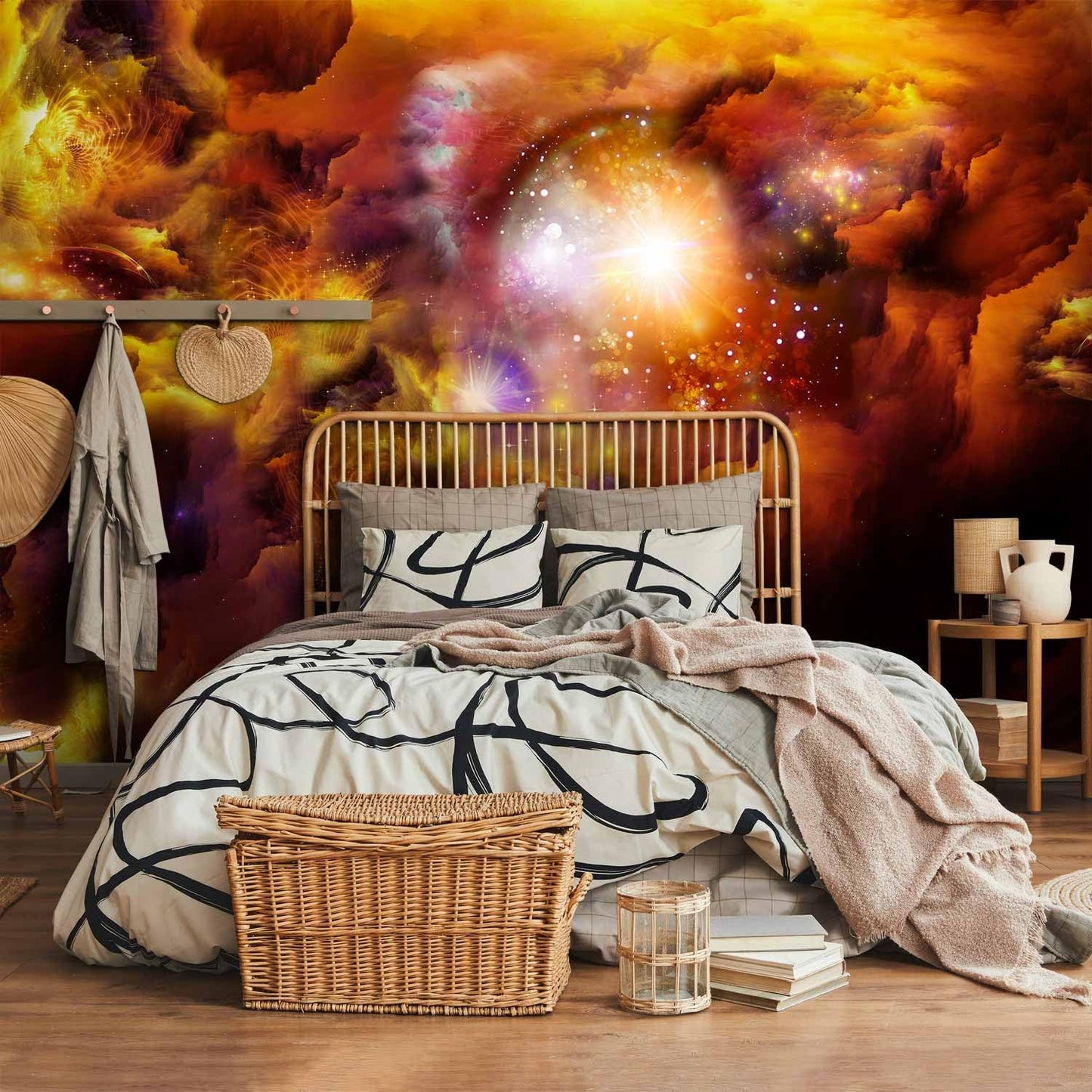artgeist Wall Mural Cosmos Galaxy 177x124 in - XXL Non-Woven Wallpaper Fleece Wall Decor Photo Print Picture Image Design Home n-A-0027-a-d