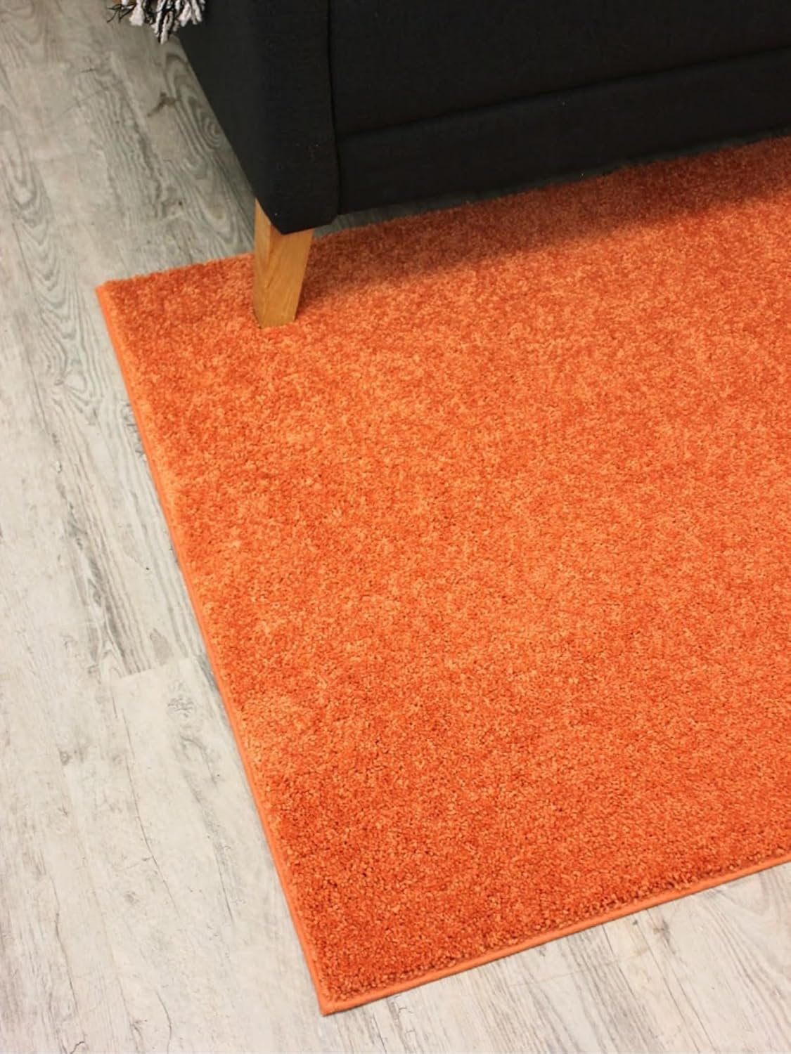 KOECKRITZ Soft and Colorful Kids Classroom Area Rugs (Passes Flammability Pill Test) Many Sizes and Bright Colors to Select from (5' x 8', Tangerine)