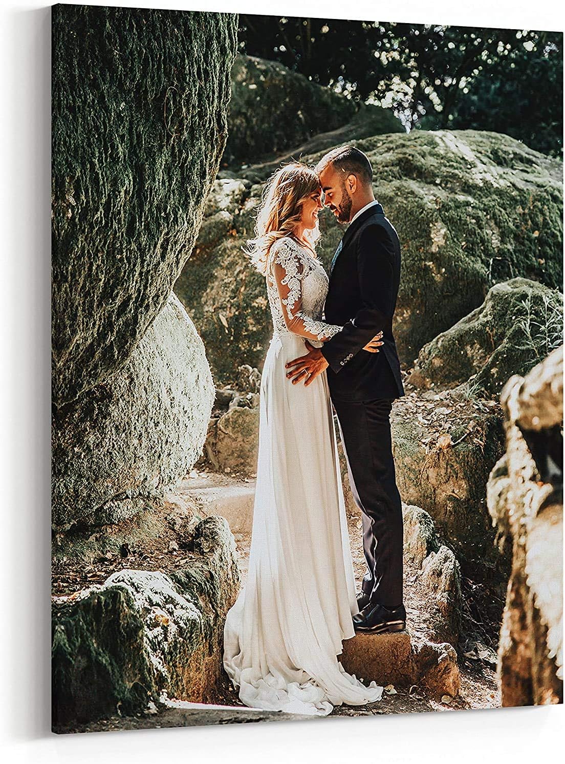 Personalized Custom Canvas Prints: Photo On Canvas (Framed Canvas, 24X36) Transform Your Photos into Stunning Framed Wall Art Digitally Printed Photo To Canvas Ideal for Home Decor