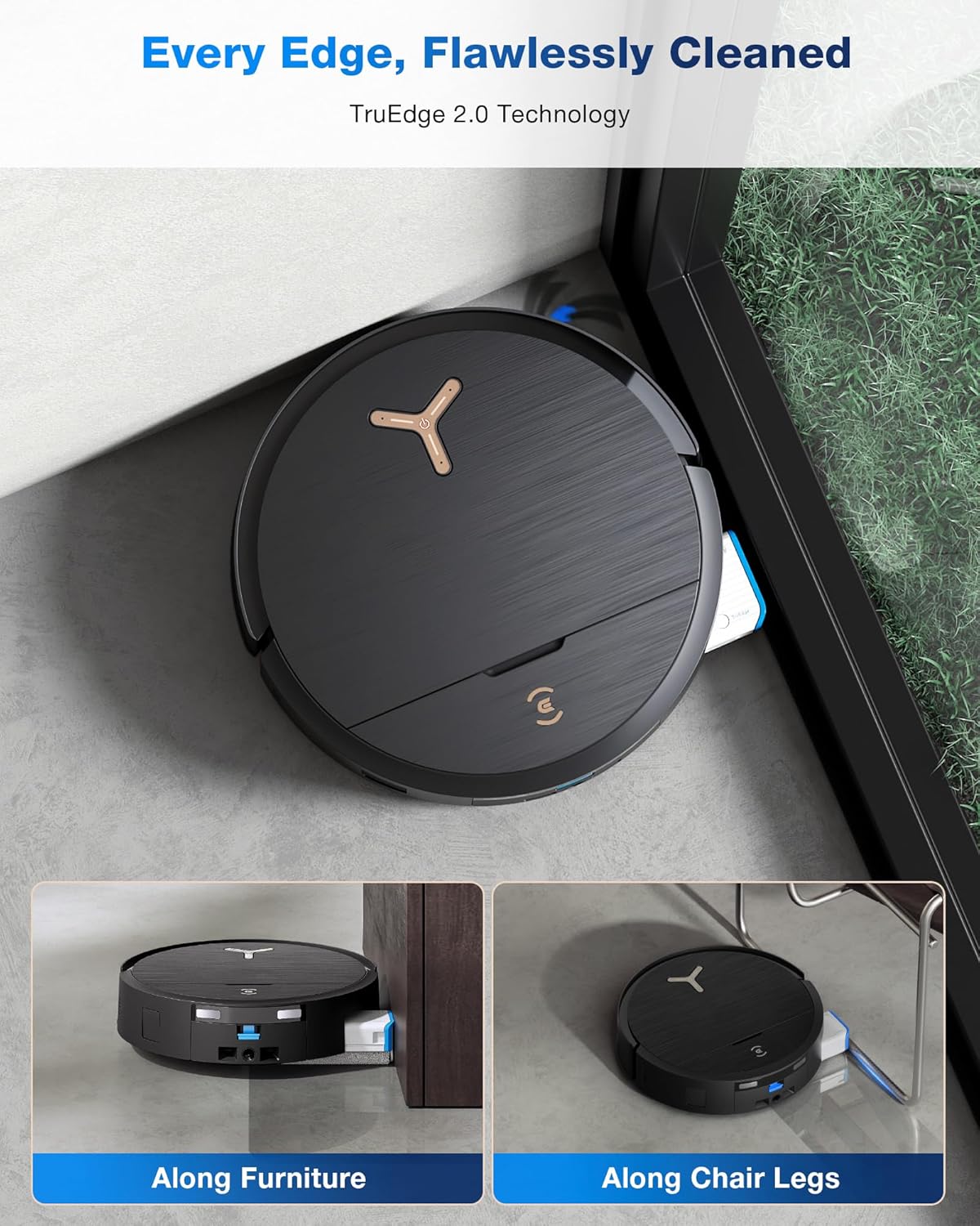ECOVACS DEEBOT X9 PRO Omni Robot Vacuum and Mop, Blast™ 16,600Pa Suction, OZMO Roller Instant Self-Washing Mopping, ZeroTangle™ 3.0, Triple Lift System, AI Smart Navigation, Hands-Free Omni Station