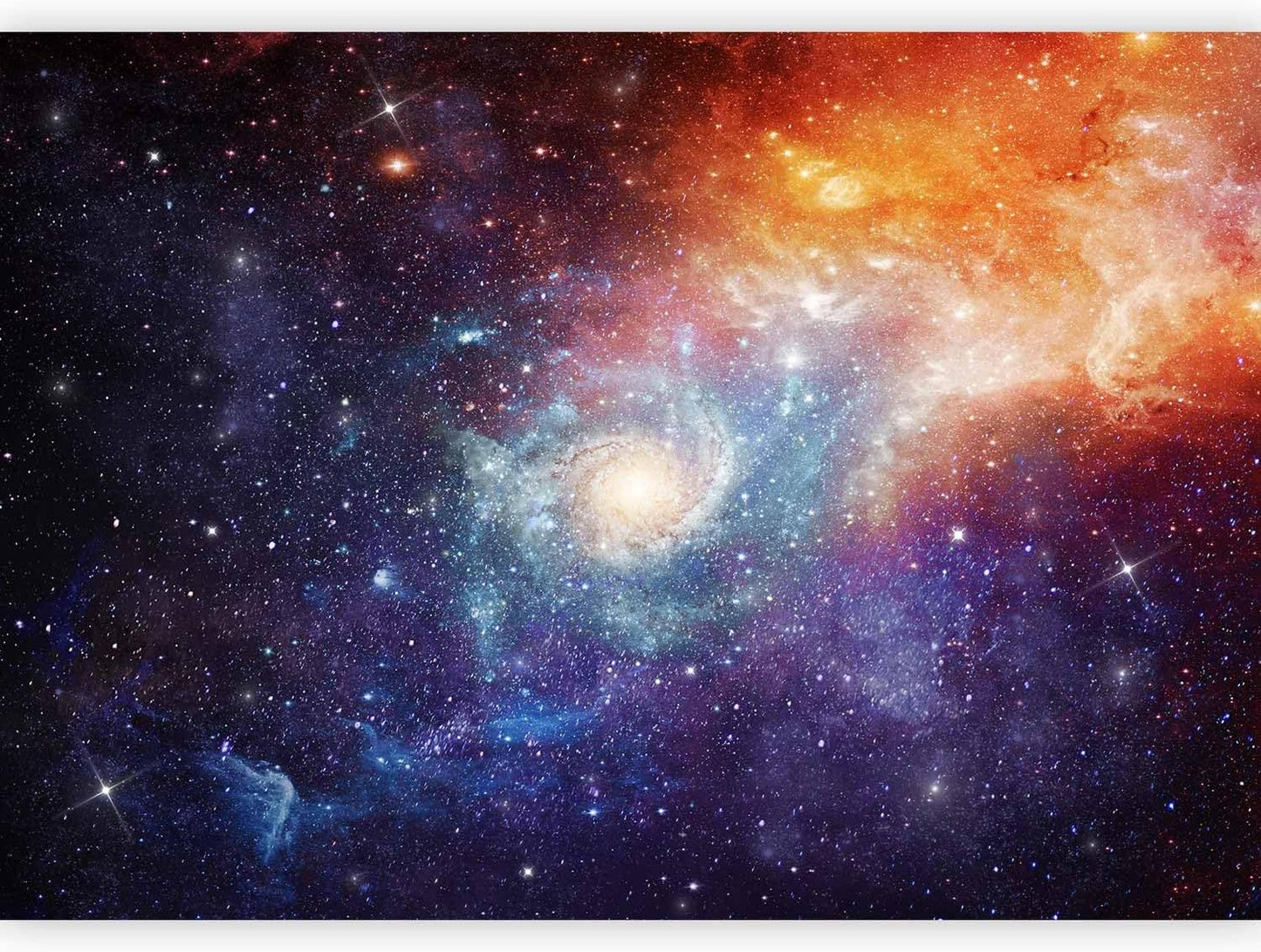 artgeist Wall Mural Cosmos Galaxy 98x69 in - XXL Non-Woven Wallpaper Fleece Wall Decor Photo Print Picture Image Design Home f-C-0101-a-a