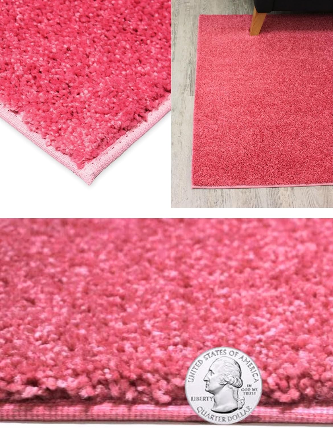 KOECKRITZ Soft and Colorful Kids Classroom Area Rugs (Passes Flammability Pill Test) Many Sizes and Bright Colors to Select from (11' x 11', Glamour)