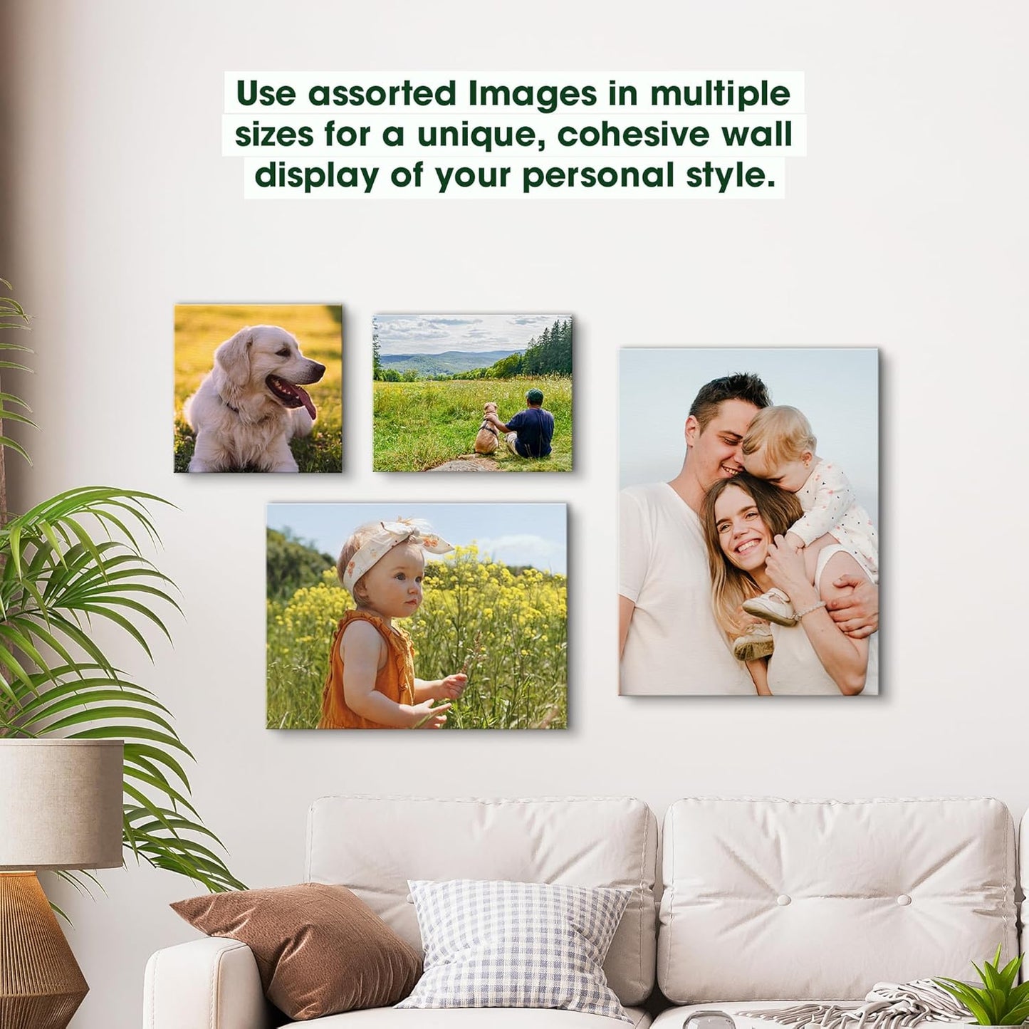 BuildASign Custom Canvas Prints with Your Photos – Personalized Picture To Canvas Wall Art, Perfect for Home Decor, Gifts & Keepsakes, Ready to Hang (12" L x 18" W x 1.5”D)