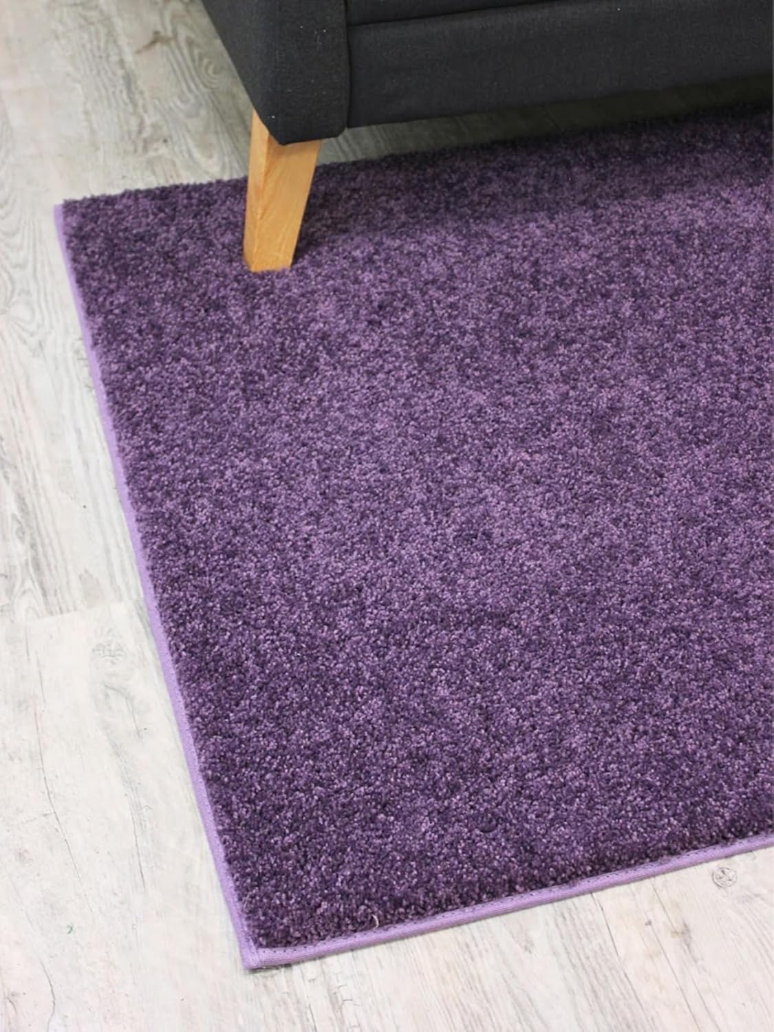 KOECKRITZ Soft and Colorful Kids Classroom Area Rugs (Passes Flammability Pill Test) Many Sizes and Bright Colors to Select from (8' Round, Eggplant)