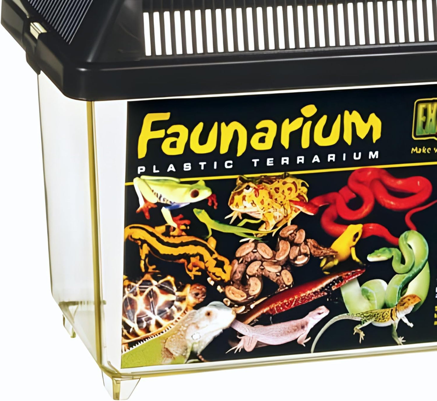 Exo Terra Faunarium, Plastic Reptile Terrarium, Small, PT2255