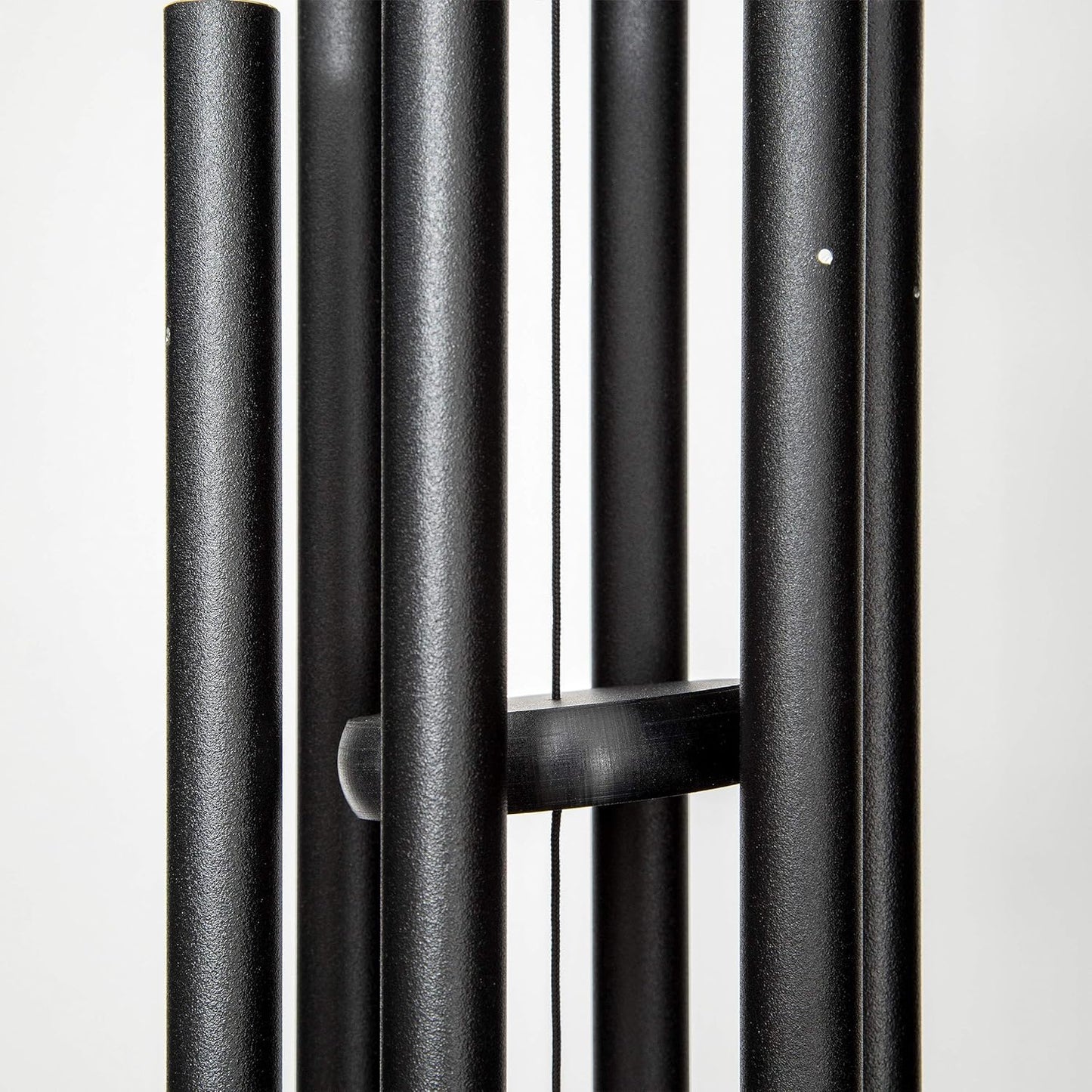 Corinthian Bells by Wind River - 30 inch Black Wind Chime for Patio, Backyard, Garden, and Outdoor Decor (Aluminum Chime) Made in The USA