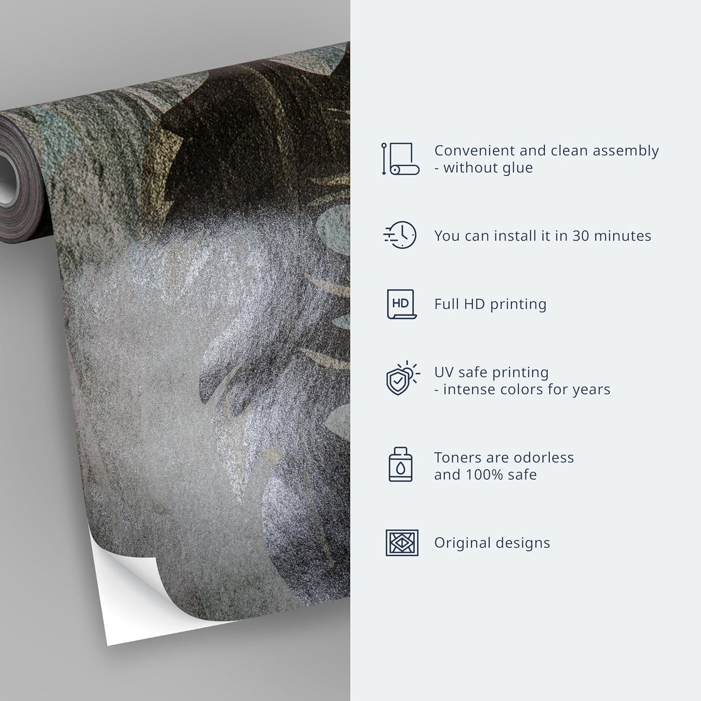 artgeist Wall Mural Cosmos Galaxy 116x83 in - Peel and Stick Self-Adhesive Wallpaper Removable Large Sticker Foil Wall Decor Print Picture Image Design n-B-0003-a-a