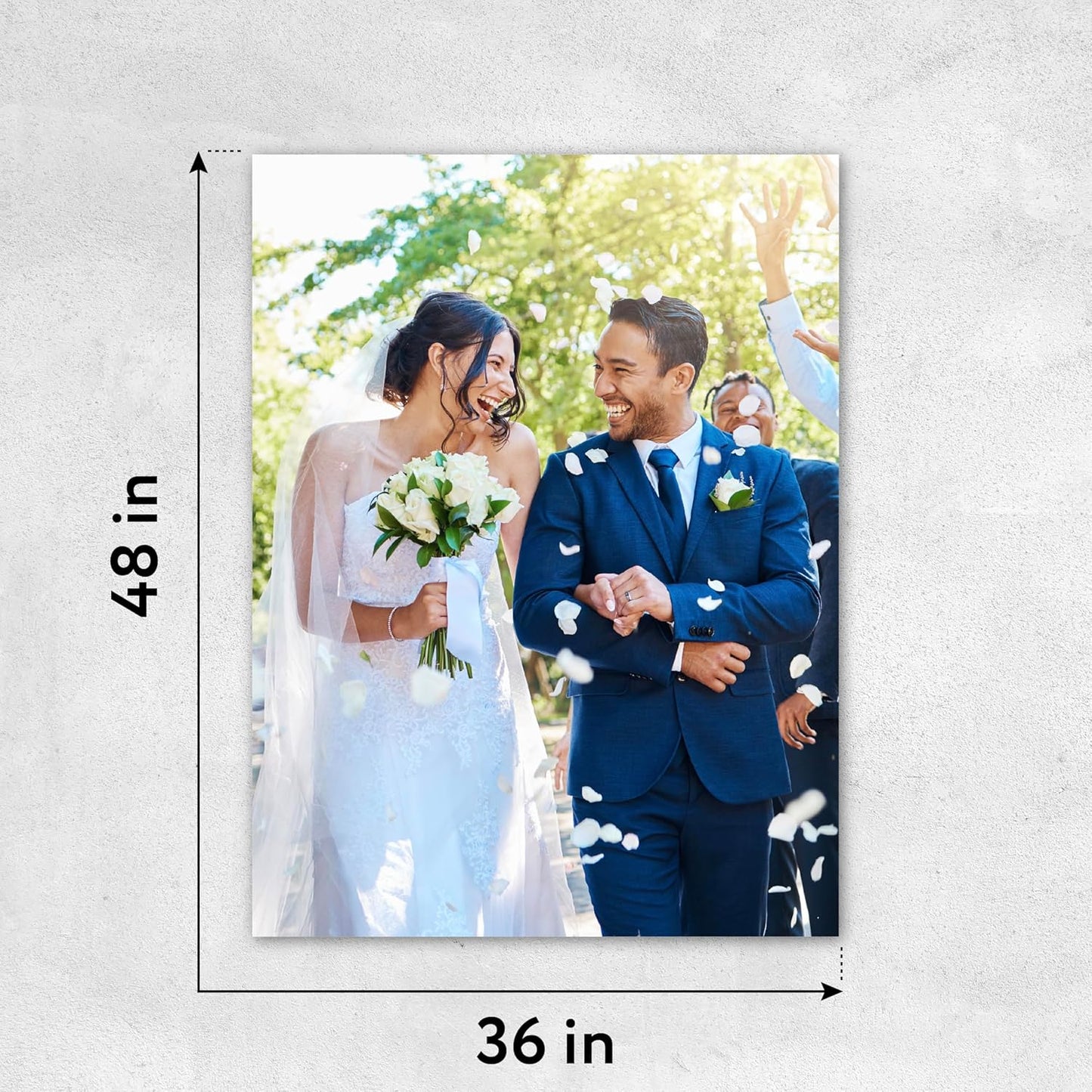 Custom Poster Print, 36x48, Upload Any Photos/Images, Personalized Photo Prints, DIY Your Own Poster, Photo to Poster Printing